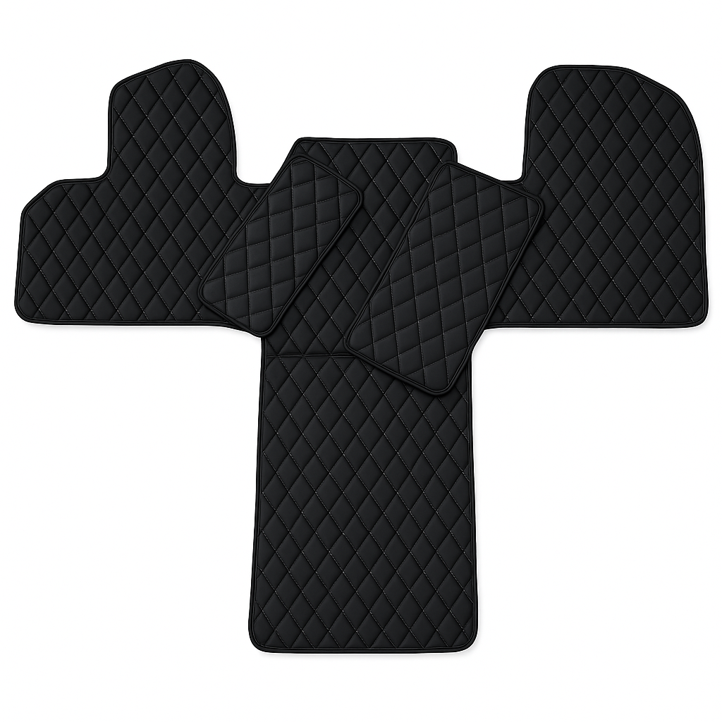 Fahrerhausteppich Mozzafiato Design passend für Ford Transit ab Baujahr 2014