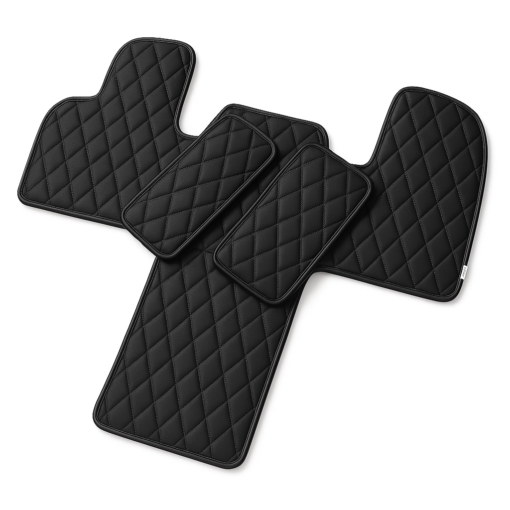 Fahrerhausteppich Mozzafiato Design passend für Ford Transit ab Baujahr 2014