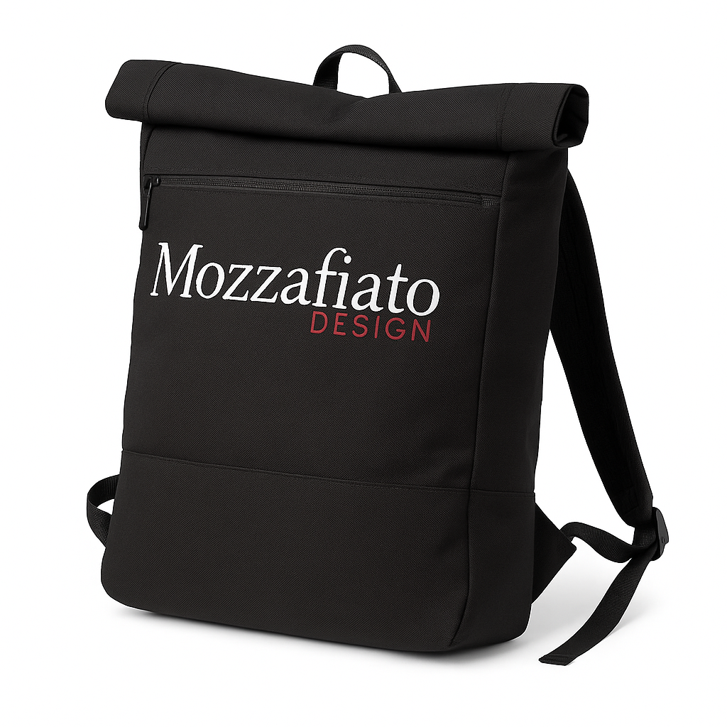 Mozzafiato Design Rolltop Rucksack