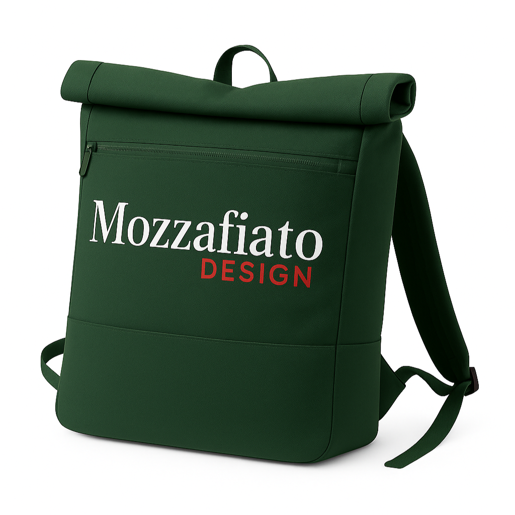 Mozzafiato Design Rolltop Rucksack